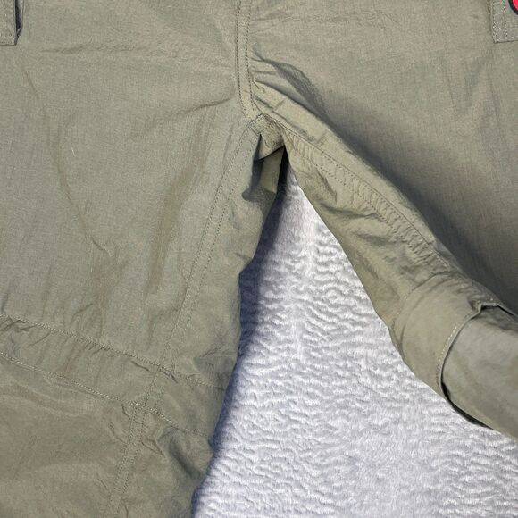 Suisse Sport Convertible Cargo Pants Mens XL Green Nylon Lightweight Hiking Trek - Picture 9 of 15